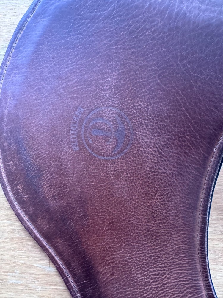 Tad Coffin Leather Wither Relief Half Pad - Medium Thickness - Excellent!