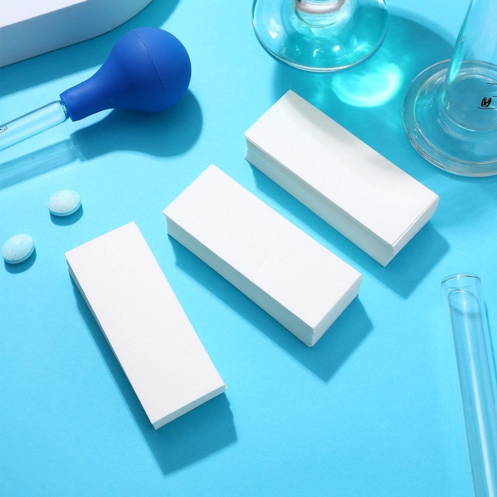 500 Pcs Filter Paper for Chemistry Laboratory Chromatography Strips