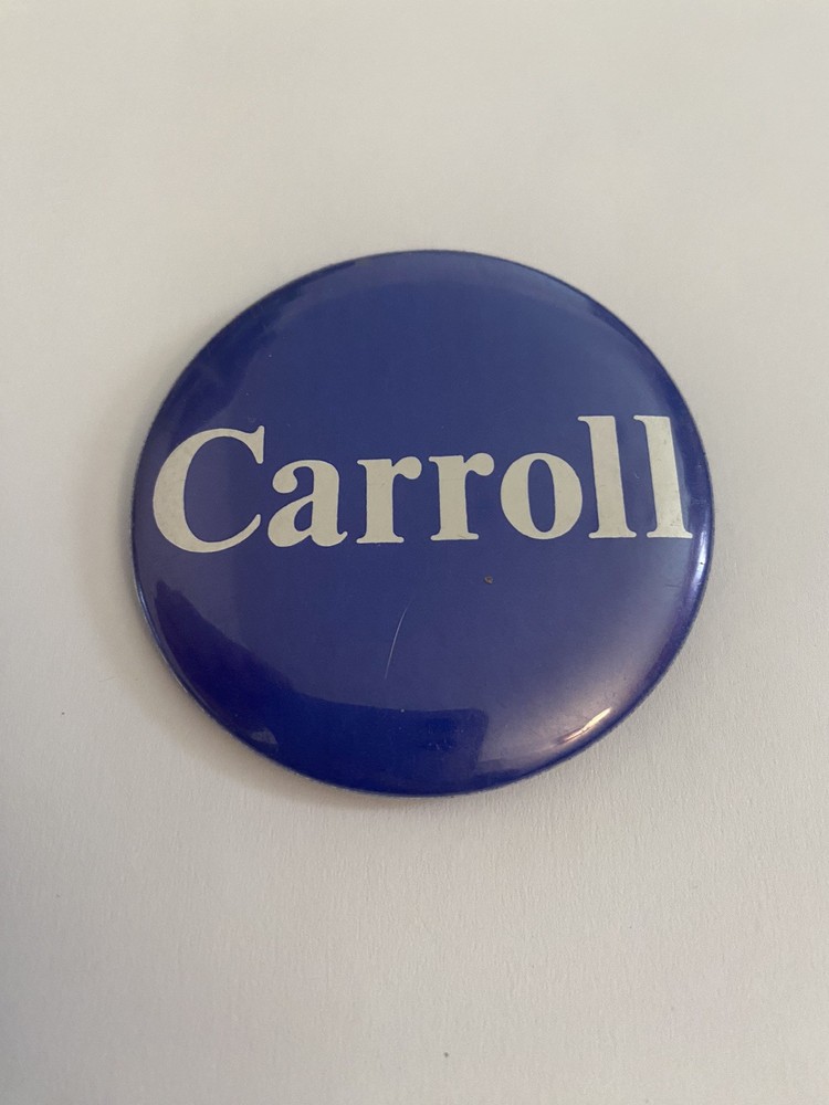 Howard Carroll Chicago Pin Back Button P188