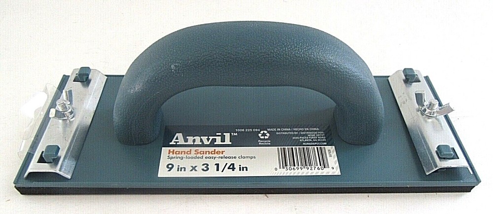 Drywall Plastic HAND SANDER 9 x 3 1/4 in