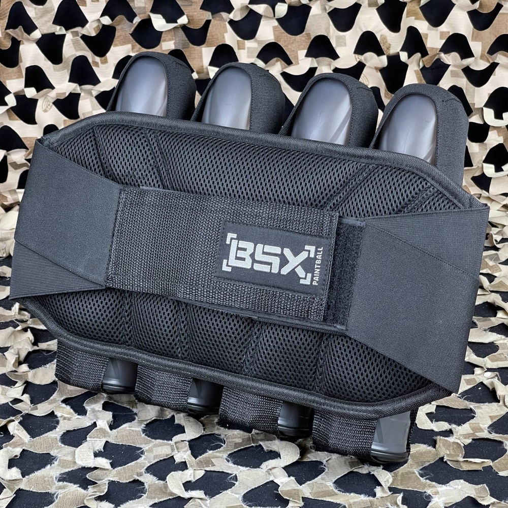 NEW BSX 4 Pod Paintball Harness - Black