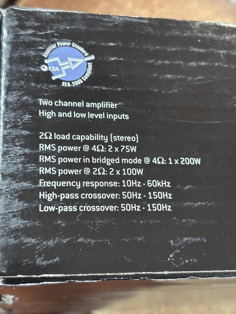 Focal Solid 2 - 200W Two Channel Power Amplifier
