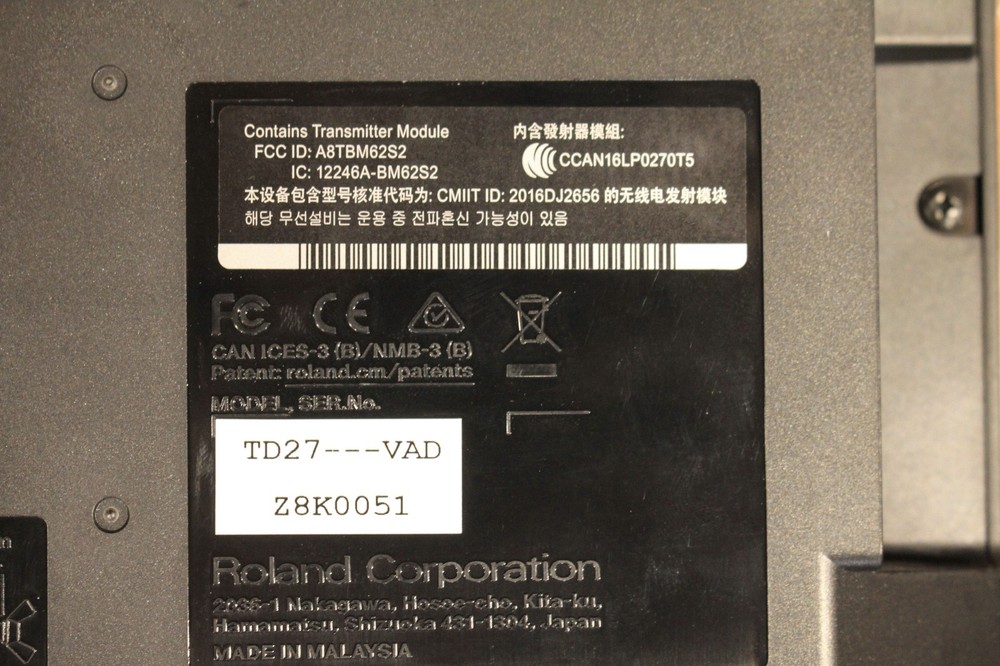 Roland TD-27 V-Drum Sound Module - Used!