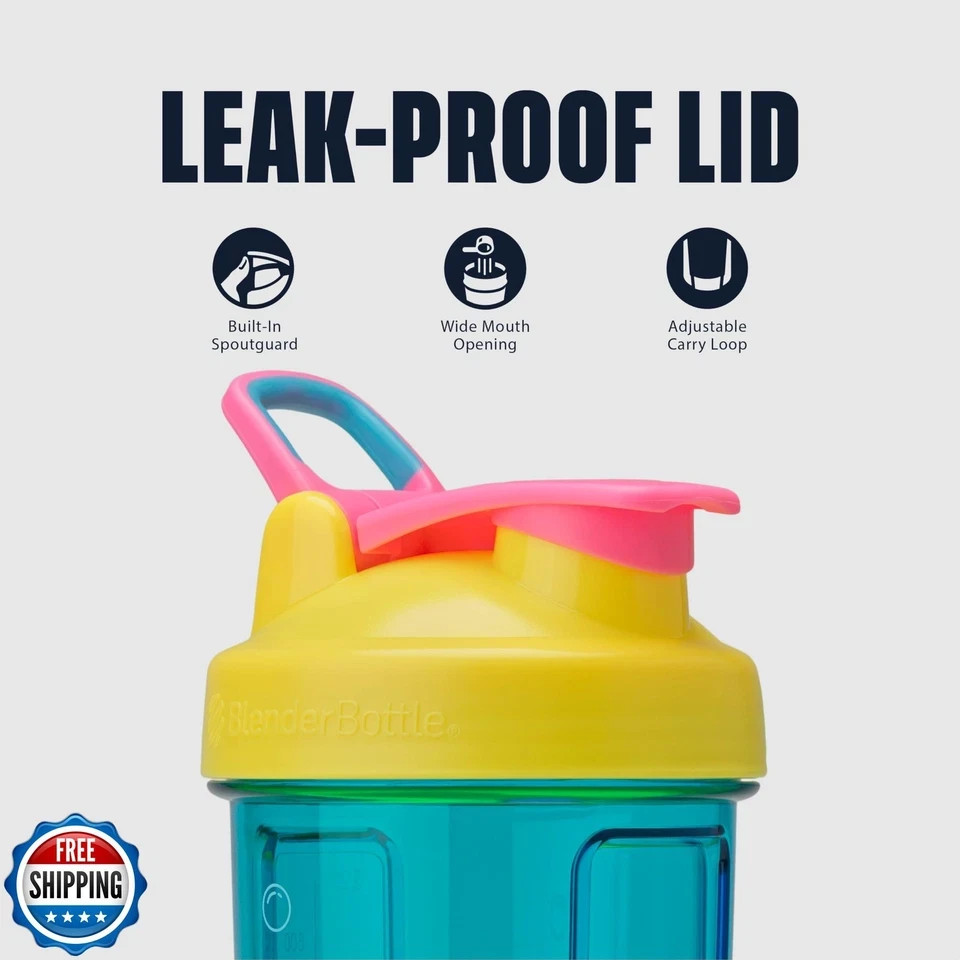 Spongebob Shaker Bottle Pro Series Perfect for Prot