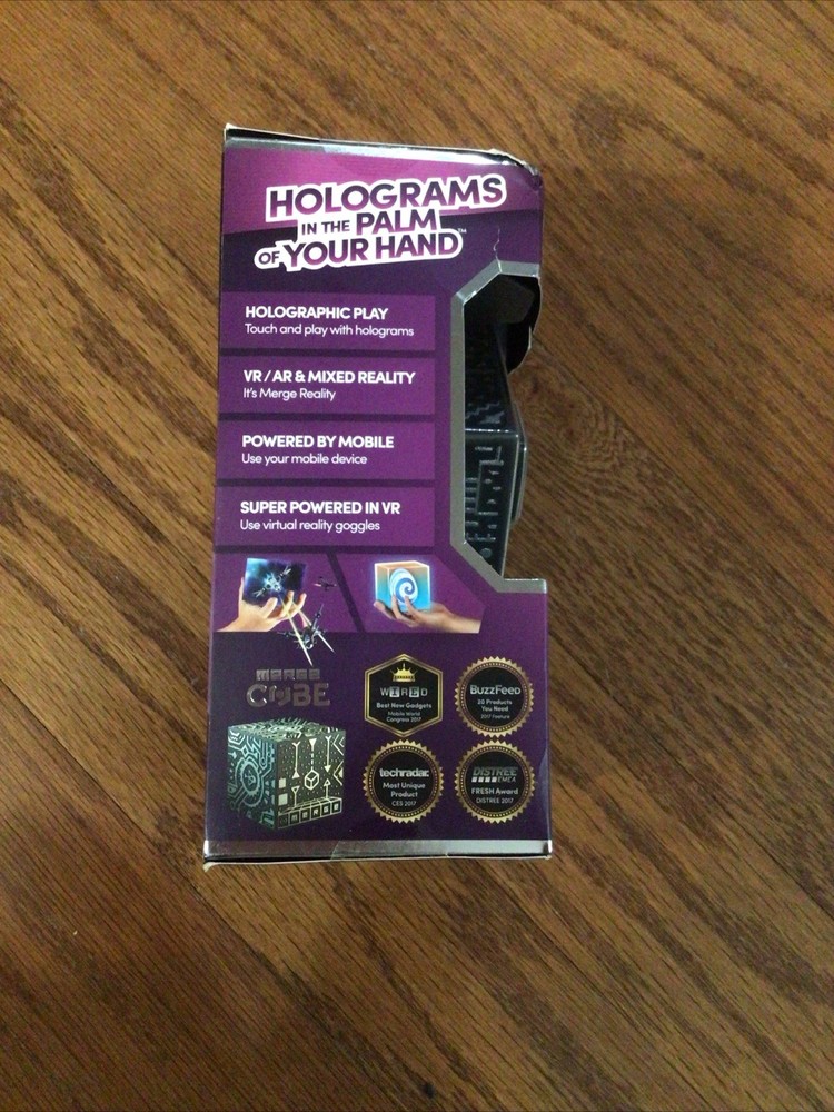 MERGE CUBE - FUN & EDUCATIONAL AUGMENTED REALITY STEM TOY FOR KIDS, LEARNING NEW