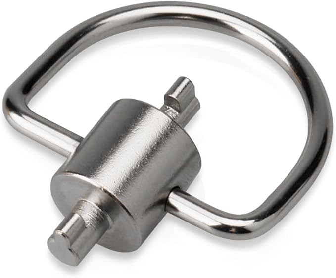 HVAC Locking Cap Key for R-410A & R-22 Refrigerant – Multi Tool Silver