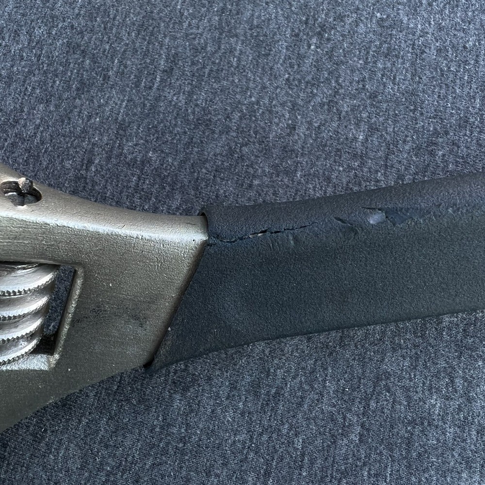 Ideal 12” Adjustable Wrench 35-022 Blue Grip Handle
