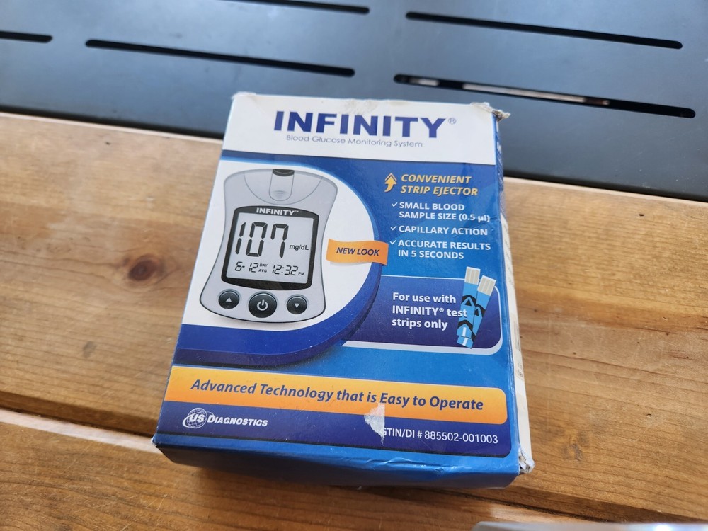 INFINITY Automatic Coding Blood Glucose Monitoring System KIT-1