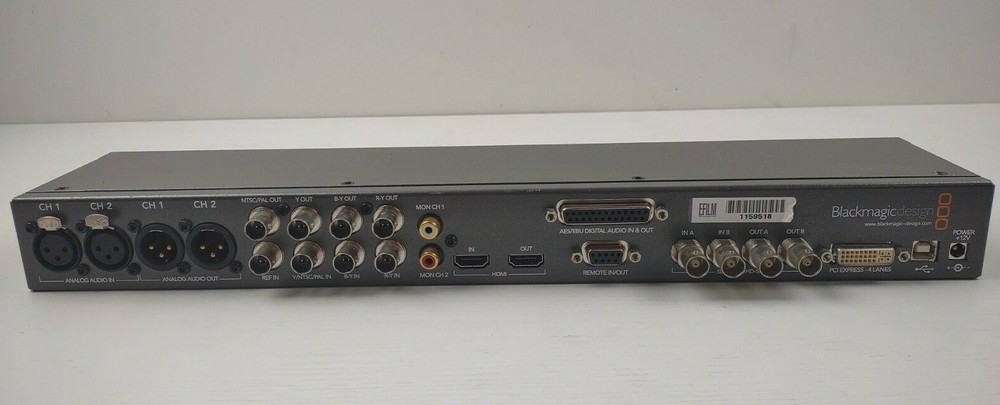 Blackmagic Design Multibridge Pro 2. NO POWER ADAPTER INCLUDED!