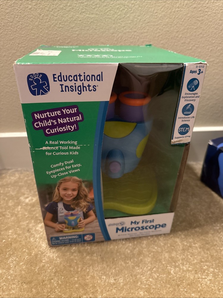 Geosafari Jr. My First Microscope Science Sets for Kids Ages 3+