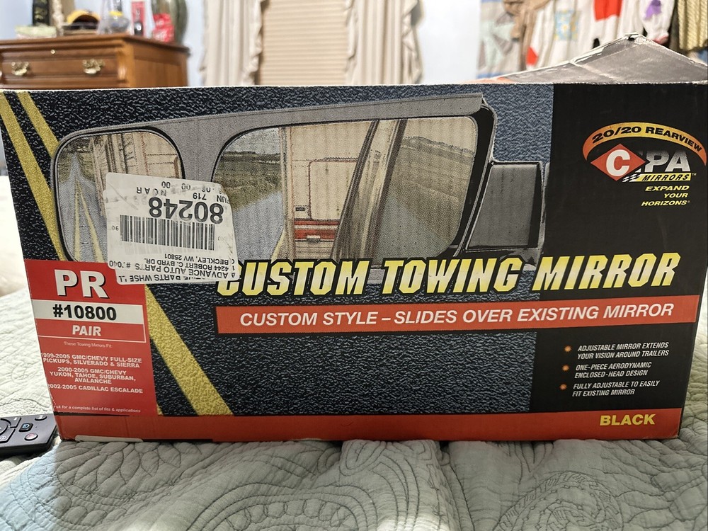 Towing Mirror-Base CIPA-USA 10800