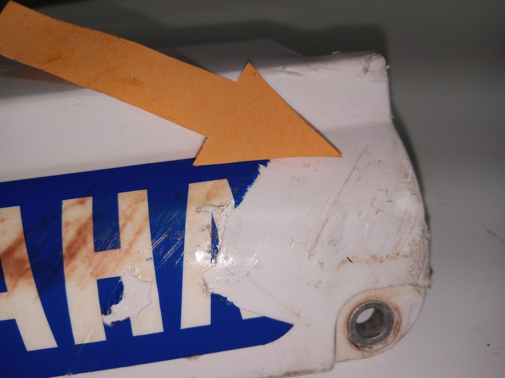 OEM Yamaha Fork Guards 4SS-2314G-L0-00