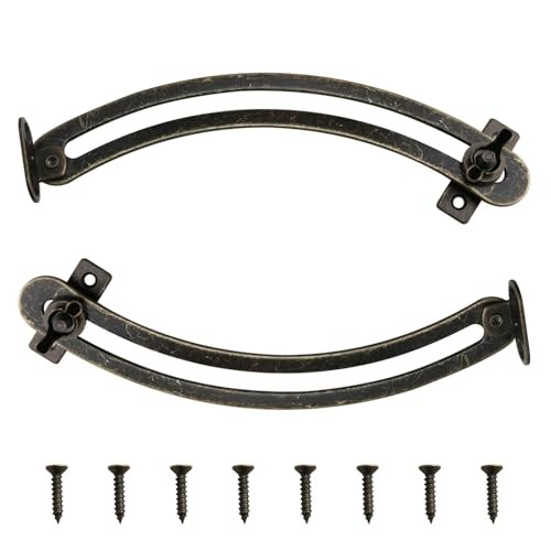 Adjustable Box Lid Support Hinge, Left Right Support Hinges Spring, Fixed