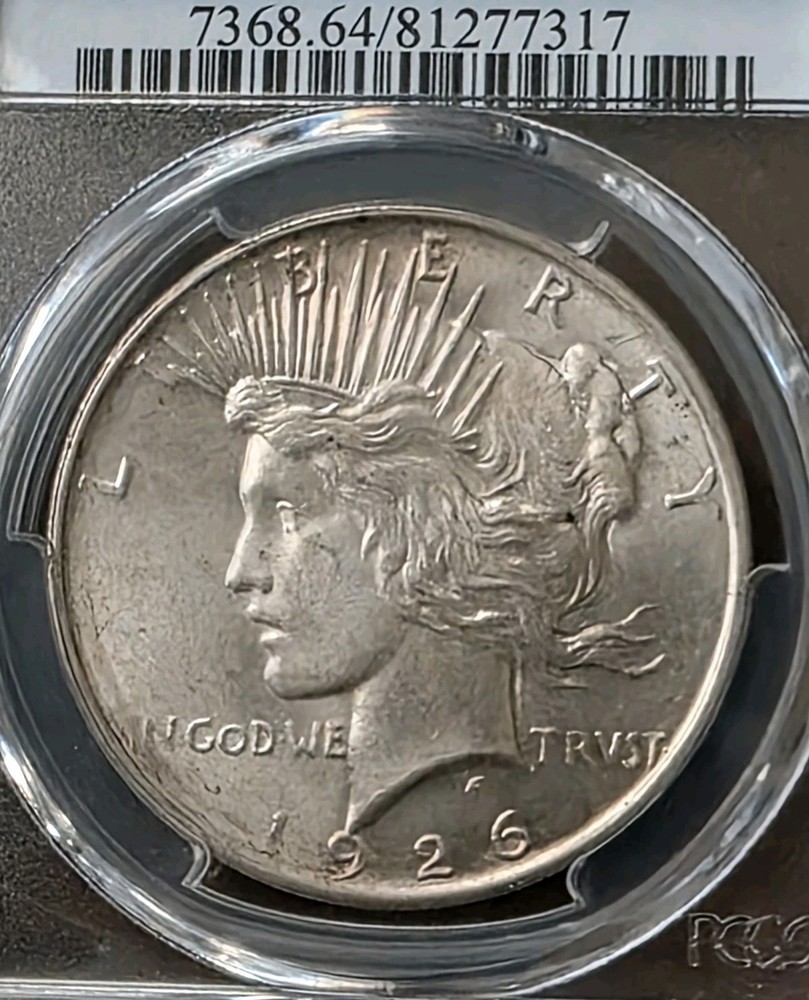 1926-D Peace Dollar PCGS MS 64 Silver Coin