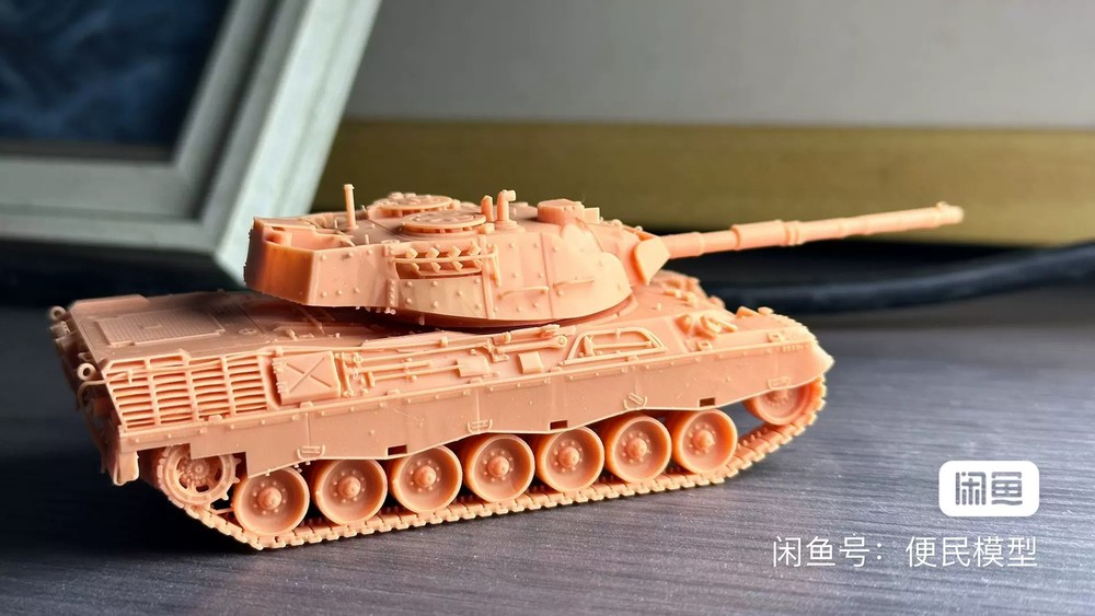 Unpainted1/72 Leopard 1A5 Main Battle Tank Model Kit3D Printed