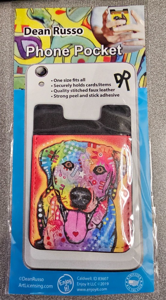 Dean Russo Phone Pocket Patchwork Dog