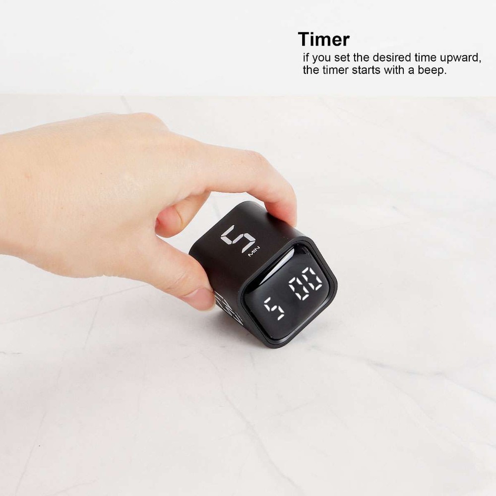 Cube Timer Gravity Sensor Setting Management Flip Timer Game Timer for Exercise