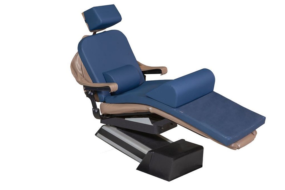 Mediposture Classic Overlay System includes 6" Geriatric Memory Headrest Made in
