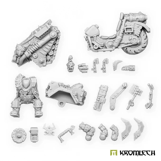 KROMLECH ORC BOSS ON BLITZBIKE 2