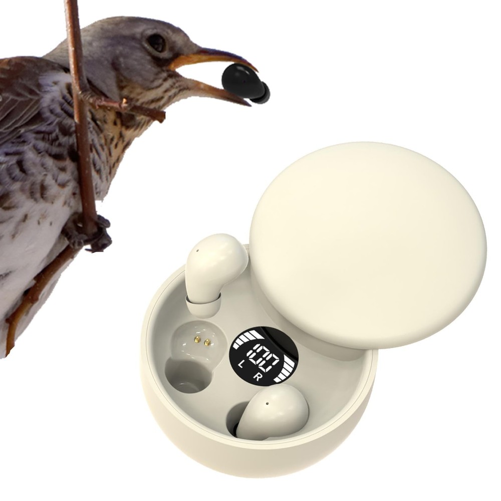 Mini Invisible Earbuds Wireless Bluetooth Low Profile Micro Tiny Smallest Dis