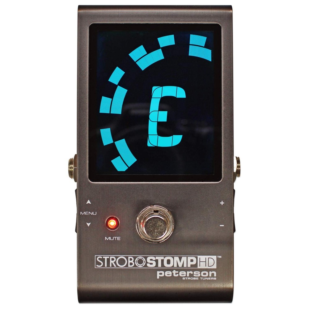 Compact HD Pedal Tuner with Full Color Display and True Bypass Functionality