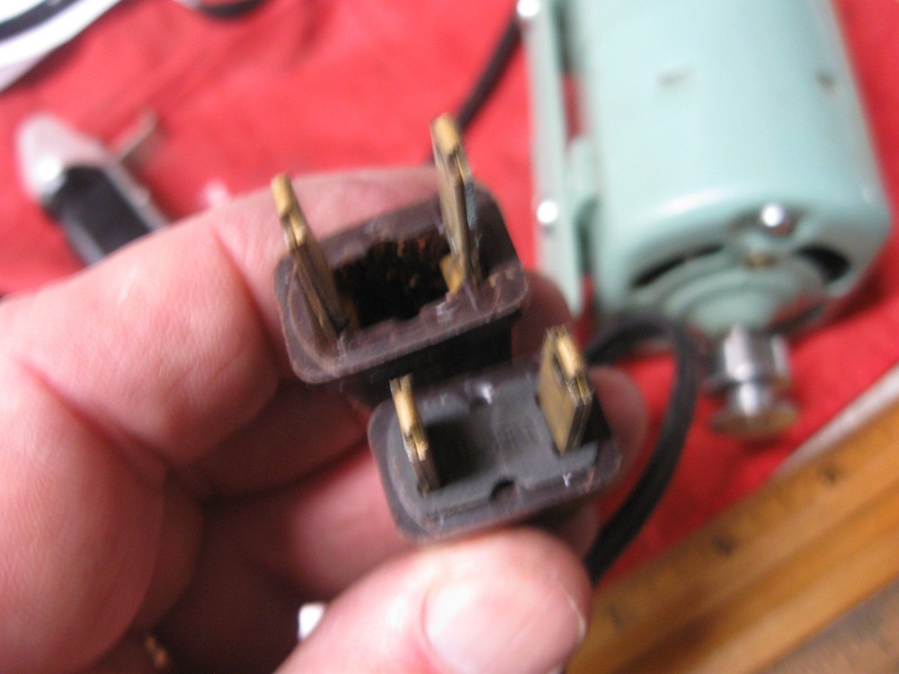 Dressmaker Sewing Motor Light Socket On/Off Switch MATSUSHITA Unknown Model #