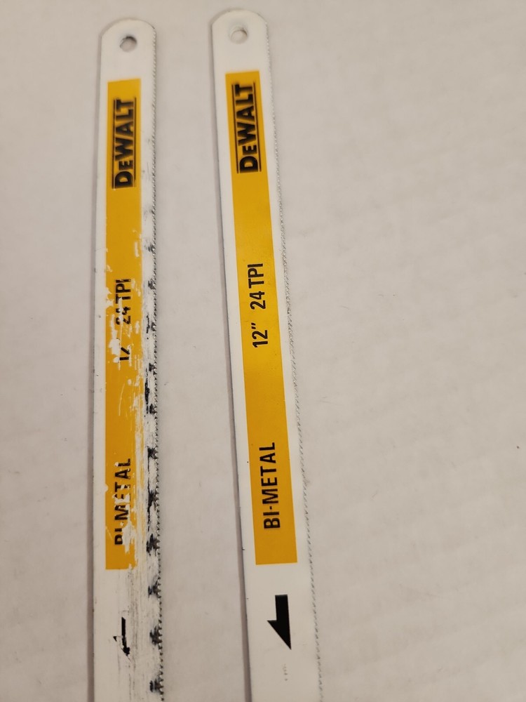 4 Jigsaw Replacement Blades: 2 DeWalt.