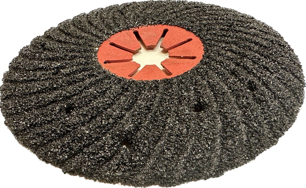 10 PACK!  7 Inch Flex Discs - C24 Sanding Discs Silicon Carbide Rough Surface