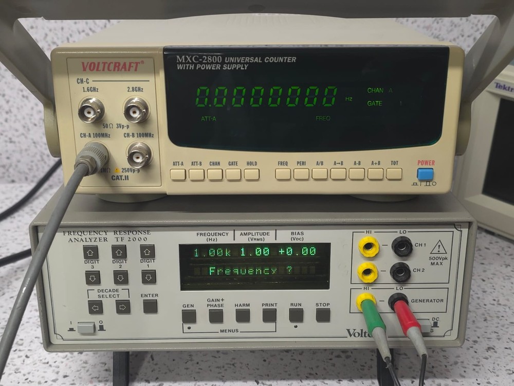 Voltech TF 2000 - Frequency Response Analyzer TF 2000