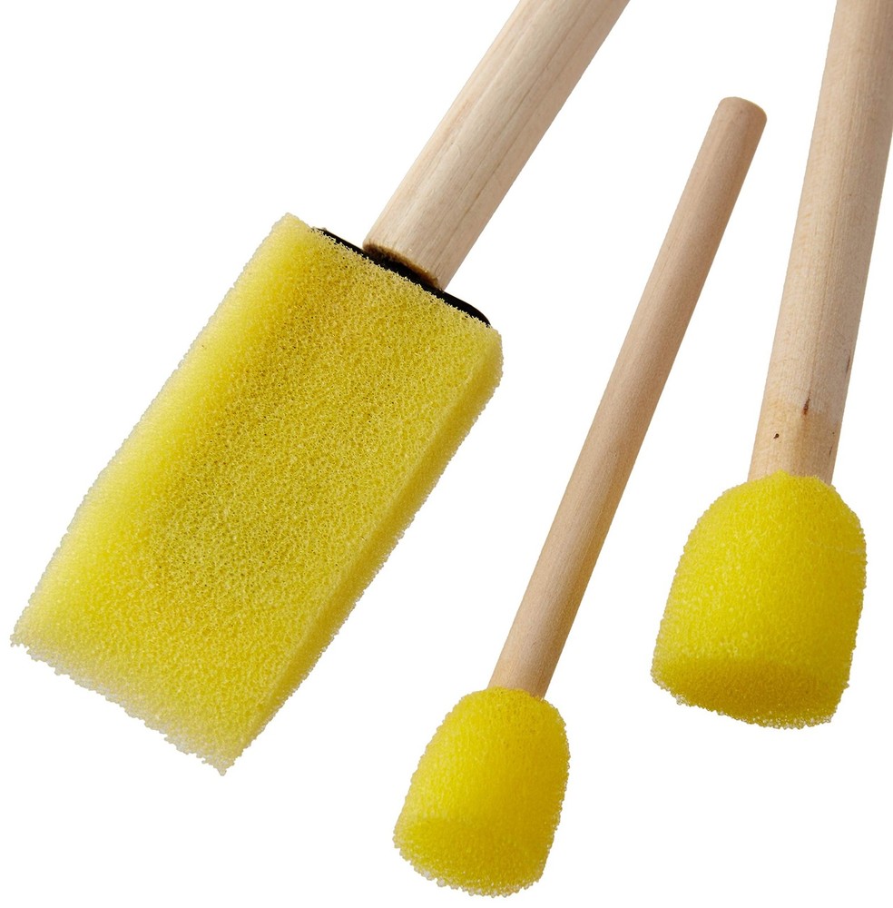 45 Piece Bulk Paint Brush and Tools Mega Assortment - Perfect Classroom Pack ...