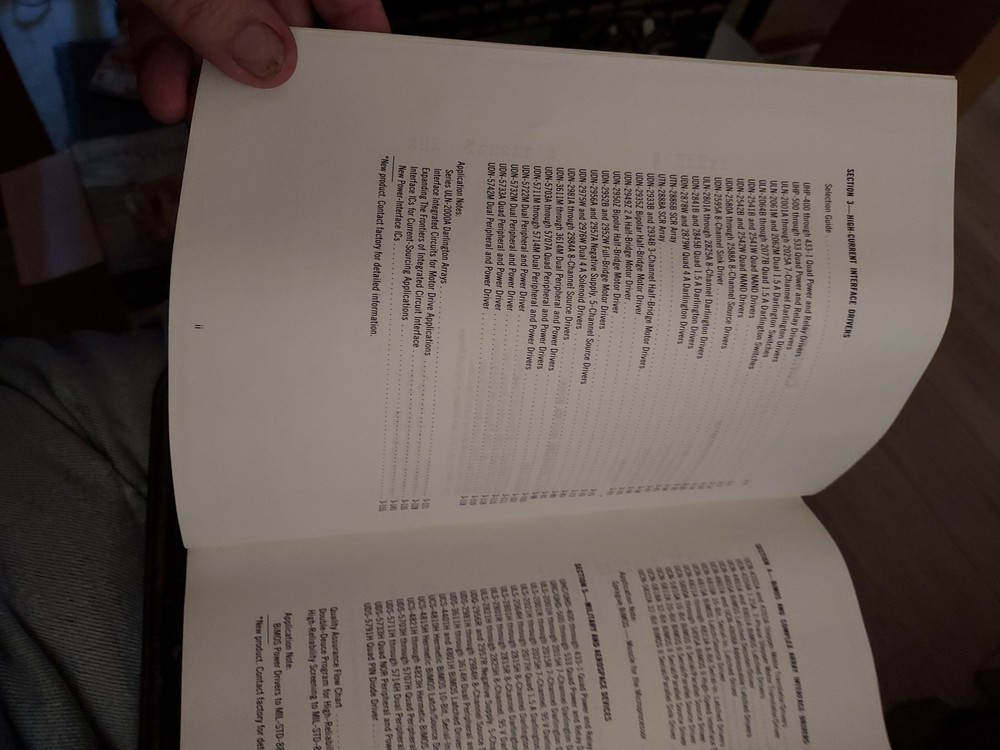 SPRAGUE INTEGRATED CIRCUITS DATA BOOK