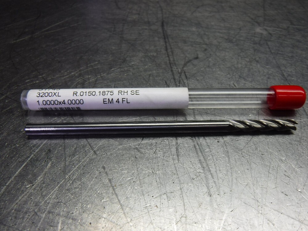 Fullerton Tool 3/16" Solid Carbide Endmill 4 Flute 31745 (LOC2665B)
