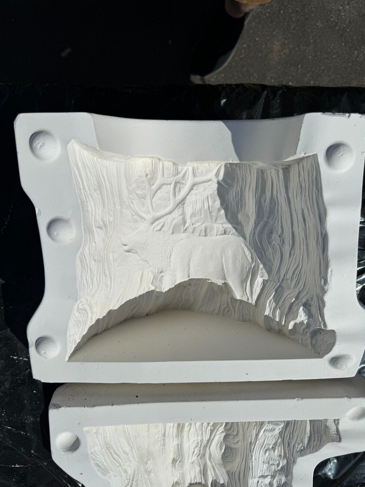 VINTAGE DOC HOLLIDAY CERAMIC MOLD #2268 ELK PLANTER