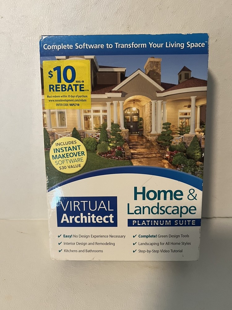 Virtual Architect Home & Landscape Platinum Suite