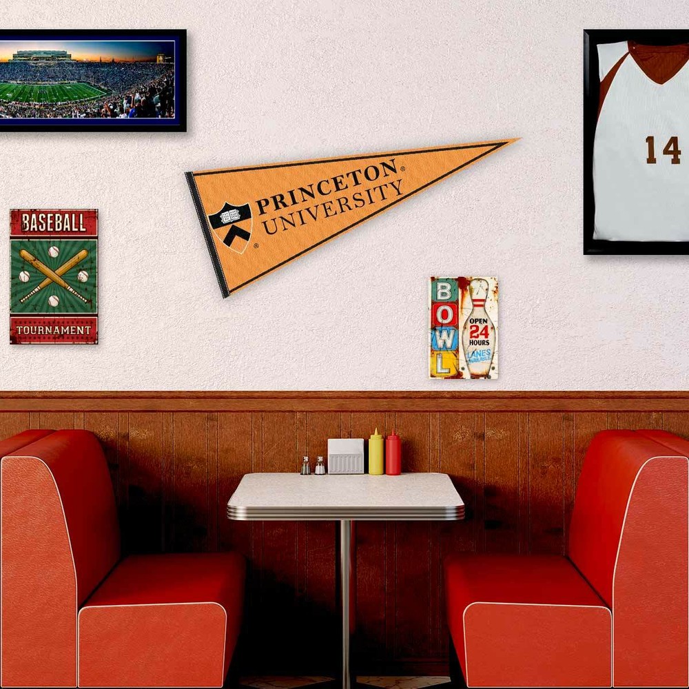 Princeton 12x30 Felt Pennant