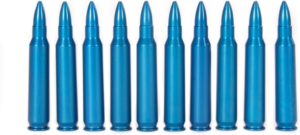 .223 REM Snap Cap 10 Pack - Durable Aluminum Dry Fire Training Tool