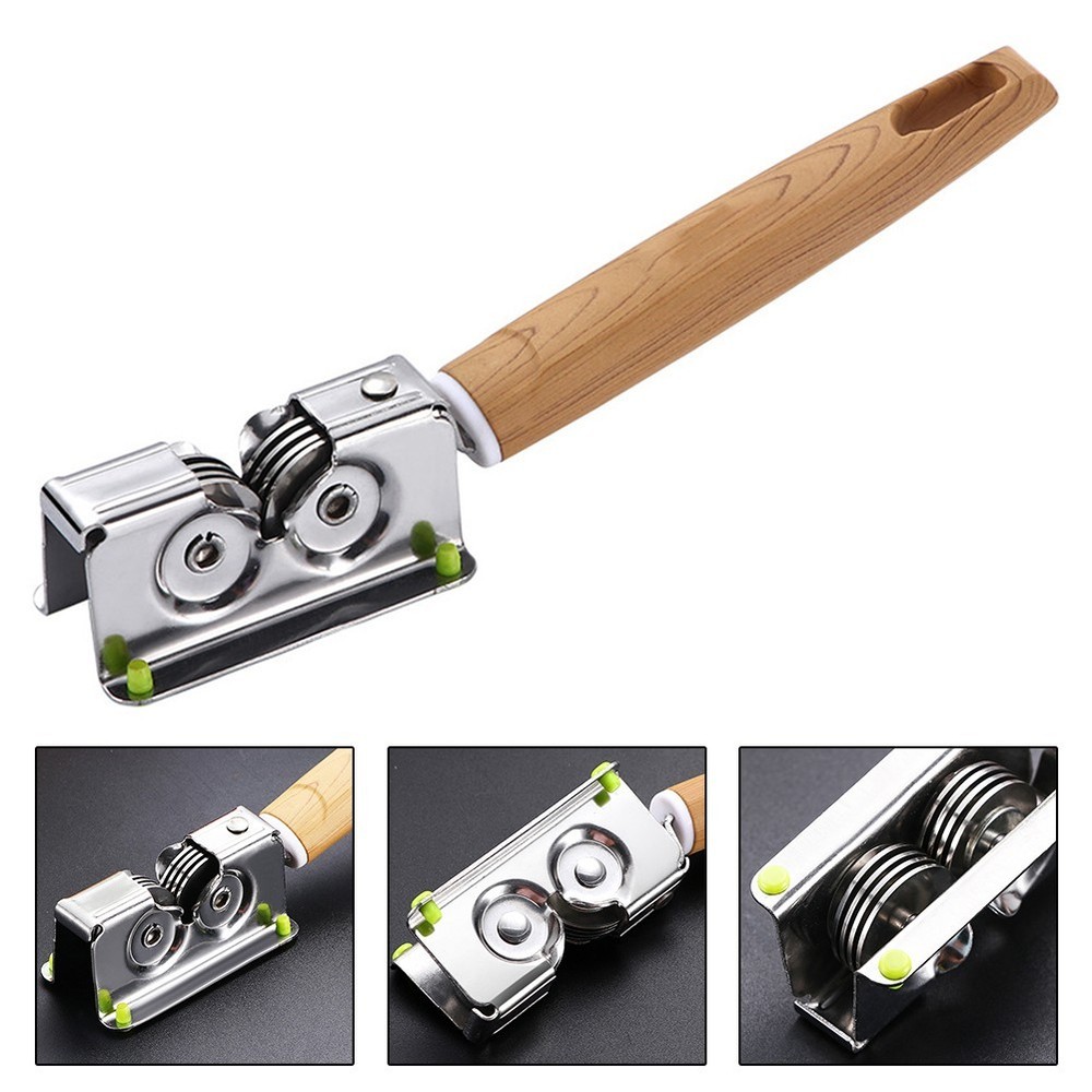 Professional Handheld Blade Sharpener | Enhanced Steel Wheel Sharpening /new