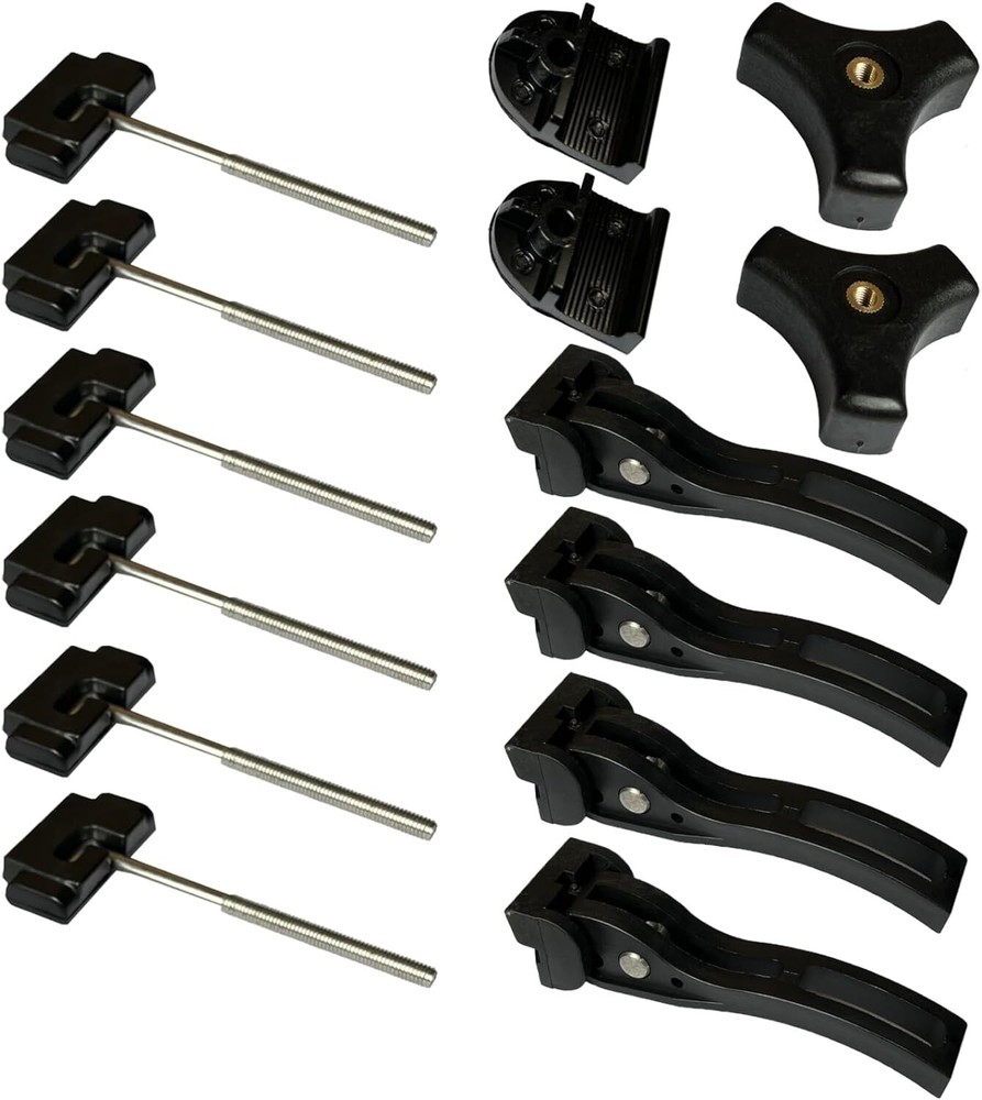 Universal Replacement Parts for Hard Tri-Fold Tonneau Cover - Rear / Front Clamp