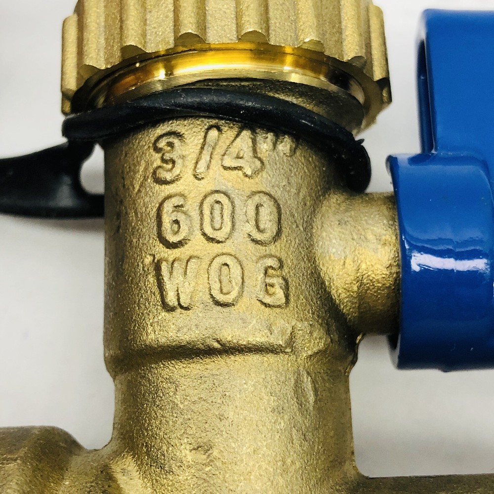 LOT OF 2 EASYFLEX THREADED 3/4" TANKLESS WATER HEATER ISOLATION