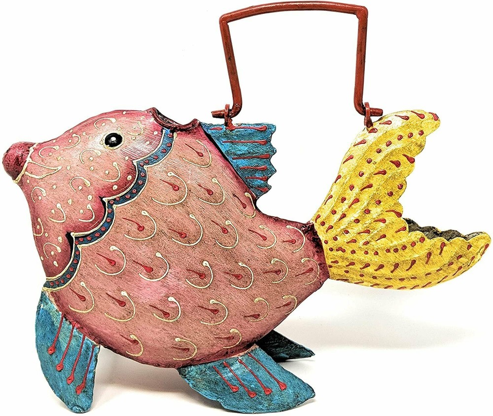Goldfish Metal Watering Can