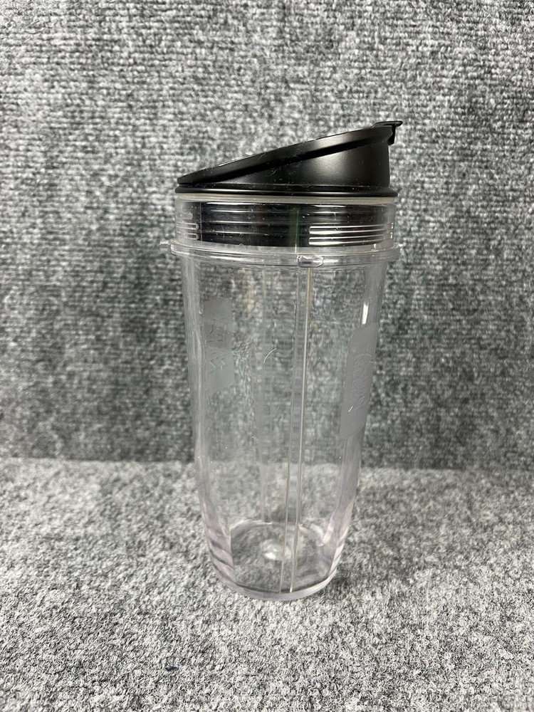 NINJA NUTRI NINJA BLENDER CUP 32oz Clear Plastic Replacement Blender Cup Lid