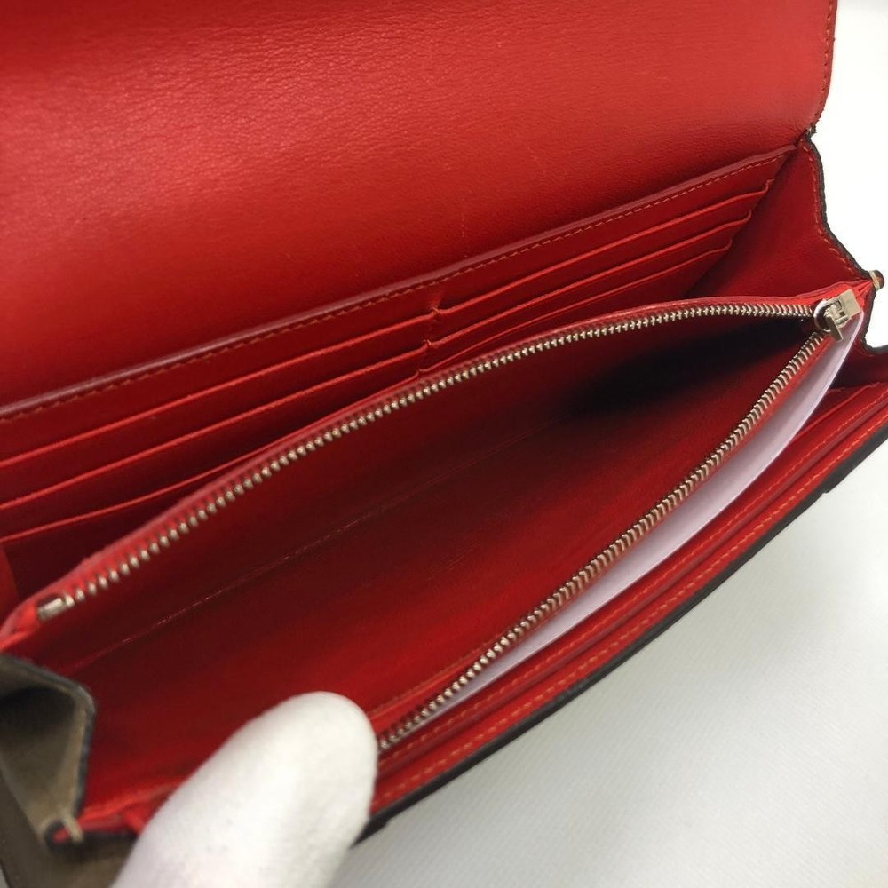 CELINE Large Flap Multi Function Long Wallet From Japan