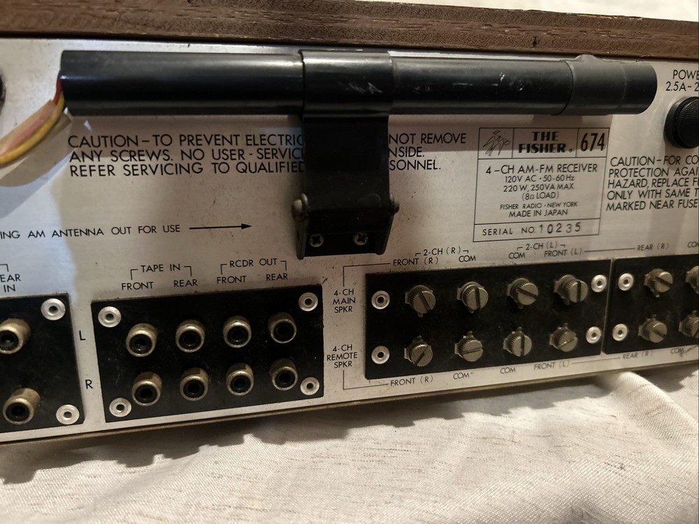 Fisher Receiver