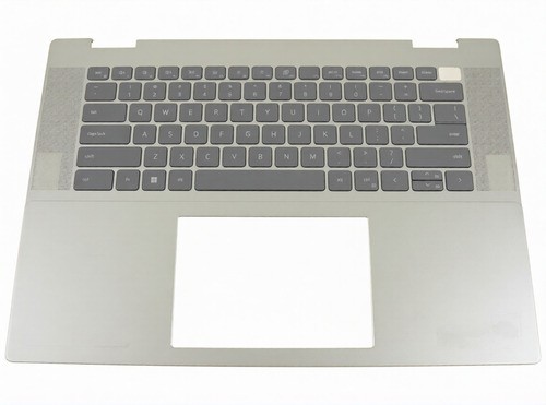 Dell Backlit Qwerty Keyboard And Palmrest - Platinum Silver - 79-Key N48VJ