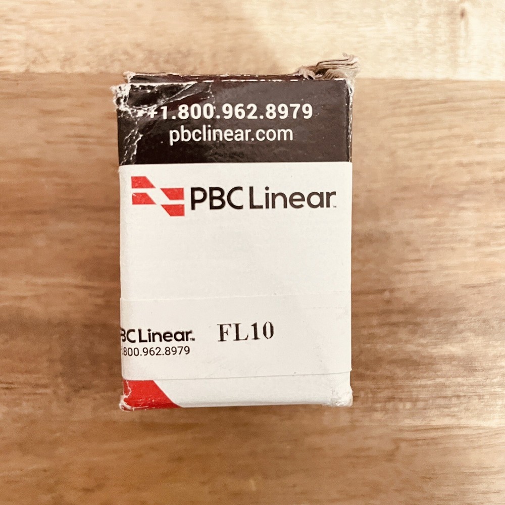 PBC LINEAR Standard Linear Bearing, 5/8 In. FL10