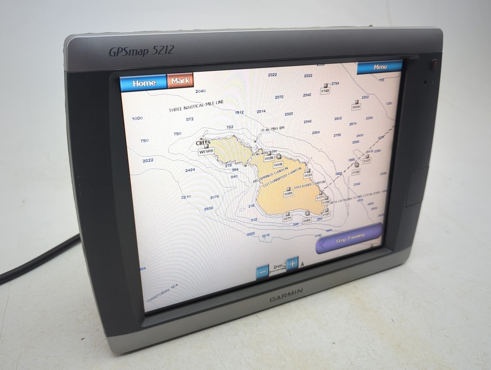 Garmin GPSMAP 5212 Boat Marine 12" Touchscreen FishFider Radar GPS Chartplotter