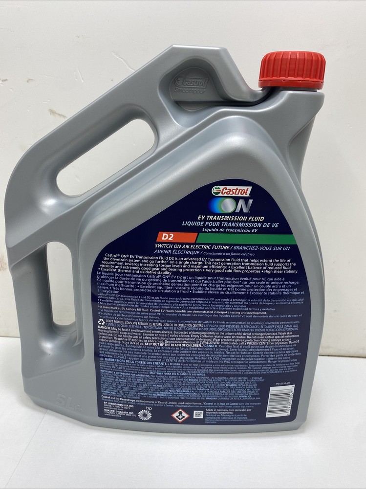 Castrol ON EV Transmission Fluid D2 5L