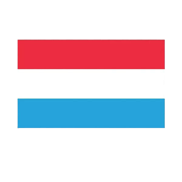 Luxembourger Flag Sticker Decal