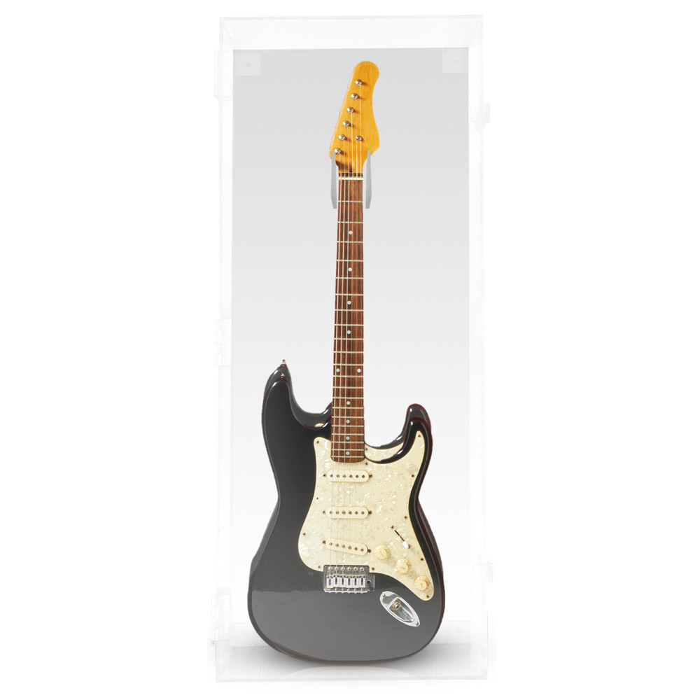 Acrylic Guitar Case with Mirror Back