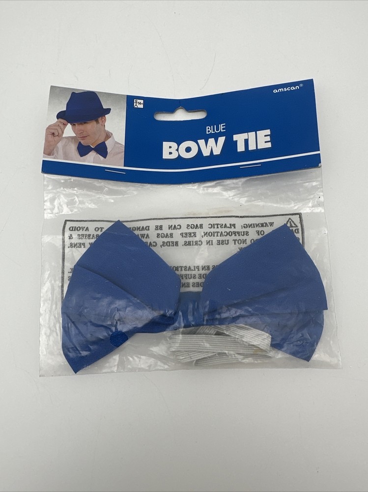 Bow Tie Men Blue Costume Accessory No Eud Papillon…97